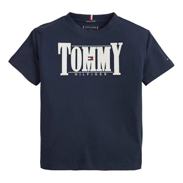 Tommy Hilfiger Boys Tee Cord Applique 7790 Desert Sky